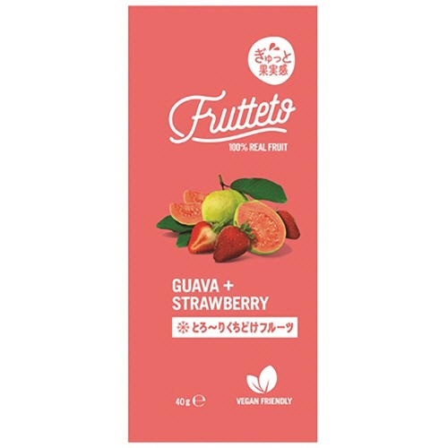 リブインコンフォート　ＦＲＵＴＴＥＴＯ　アイスキャンディー　グァバ＆ストロベリー　４０ｇ／個　１パック（５個）2