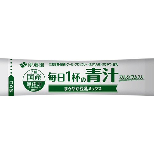 伊藤園　毎日１杯の青汁　まろやか豆乳ミックス　１箱（２０包）2