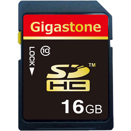 たのめーる】Gigastone SDHCカード 16GB class10 GJS10/16G 1枚の通販