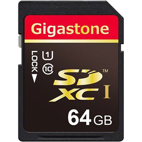 Ｇｉｇａｓｔｏｎｅ　ＳＤＸＣカード　６４ＧＢ　ＵＨＳ－１　ＧＪＳＸ／６４Ｕ　１枚1