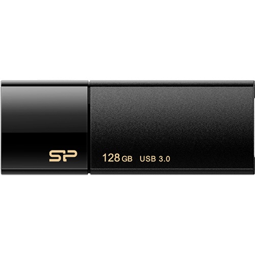 シリコンパワー　ＵＳＢ３．０　スライド式フラッシュメモリ　１２８ＧＢ　ブラック　ＳＰ１２８ＧＢＵＦ３Ｂ０５Ｖ１Ｋ　１個1