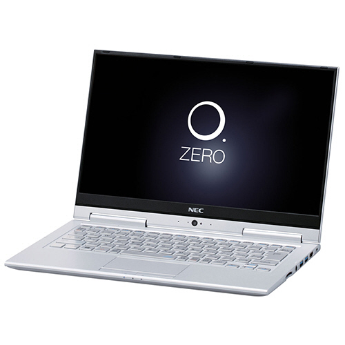 【クリックでお店のこの商品のページへ】NEC LAVIE Hybrid Zero 13.3型 Core i7-7500U 256GB(SSD) ムーンシルバー PC-HZ750GAS 1台 PC-HZ750GAS