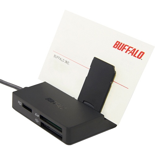 バッファロー　ＵＳＢ３．０　マルチカードリーダー　スタンダード　ブラック　ＢＳＣＲ１００Ｕ３ＢＫ　１個4