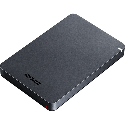 バッファロー　ＭｉｎｉＳｔａｔｉｏｎ　ＵＳＢ３．１（Ｇｅｎ１）対応　耐衝撃ポータブルＨＤＤ　１ＴＢ　ブラック　ＨＤ－ＰＧＦ１．０Ｕ３－ＢＫＡ　１台1