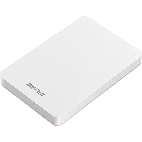 バッファロー　ＭｉｎｉＳｔａｔｉｏｎ　ＵＳＢ３．１（Ｇｅｎ１）対応　耐衝撃ポータブルＨＤＤ　１ＴＢ　ホワイト　ＨＤ－ＰＧＦ１．０Ｕ３－ＷＨＡ　１台1