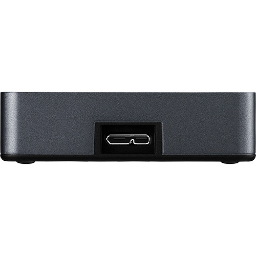バッファロー　ＭｉｎｉＳｔａｔｉｏｎ　ＵＳＢ３．１（Ｇｅｎ１）対応　耐衝撃ポータブルＨＤＤ　４ＴＢ　ブラック　ＨＤ－ＰＧＦ４．０Ｕ３－ＧＢＫＡ　１台2