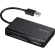 バッファロー　ＵＳＢ２．０　マルチカードリーダー／ライター　ケーブル収納モデル　ブラック　ＢＳＣＲ３００Ｕ２ＢＫ　１個1