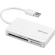 バッファロー　ＵＳＢ２．０　マルチカードリーダー／ライター　ケーブル収納モデル　ホワイト　ＢＳＣＲ３００Ｕ２ＷＨ　１個1