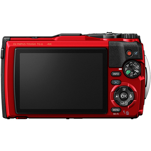 たのめーる】オリンパス デジタルカメラ Tough TG-6 レッド TG-6 RED 1