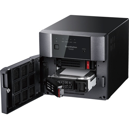 バッファロー　ＴｅｒａＳｔａｔｉｏｎ　ＮＡＳ専用ＨＤＤ搭載　法人向けＮＡＳ　デスクトップモデル　２ドライブ　４ＴＢ　ＴＳ３２２０ＤＮ０４０２　１台4