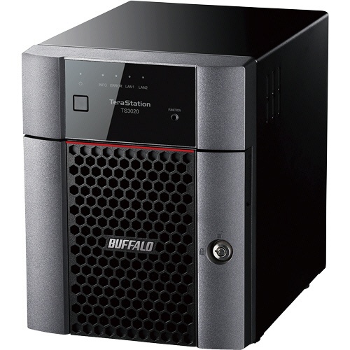 バッファロー　ＴｅｒａＳｔａｔｉｏｎ　ＮＡＳ専用ＨＤＤ搭載　法人向けＮＡＳ　デスクトップモデル　４ドライブ　４ＴＢ　ＴＳ３４２０ＤＮ０４０４　１台1