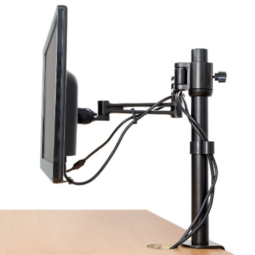 たのめーる】グリーンハウス 液晶ディスプレイアーム クランプ式 4軸 たのめーる】グリーンハウス 液晶ディスプレイアーム クランプ式 4軸