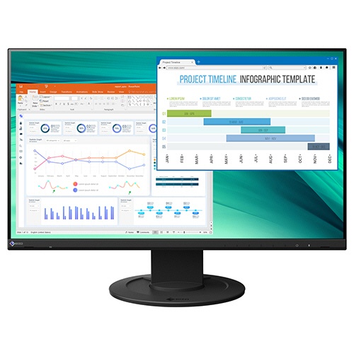 ＥＩＺＯ　ＦｌｅｘＳｃａｎ　２３．８型　カラー液晶モニター　ブラック　ＥＶ２４６０－ＢＫ　１台1