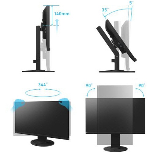 ＥＩＺＯ　ＦｌｅｘＳｃａｎ　２３．８型　カラー液晶モニター　ホワイト　ＥＶ２４６０－ＷＴ　１台2
