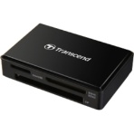 トランセンド　Ａｌｌ－ｉｎ－１　マルチメモリーカードリーダー／ライター　ＵＳＢ３．１　Ｇｅｎ１　ブラック　ＴＳ－ＲＤＦ８Ｋ２　１個