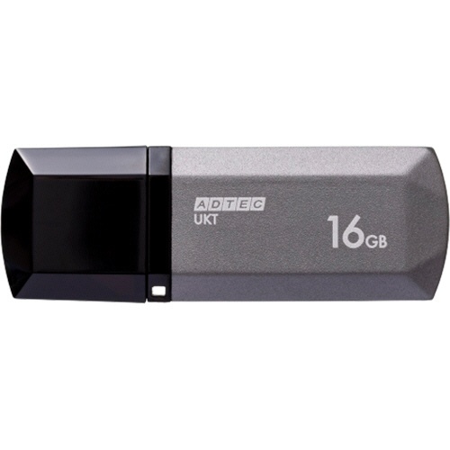 アドテック　ＵＳＢ２．０　キャップ式フラッシュメモリ　１６ＧＢ　ミッドナイトシルバー　ＡＤ－ＵＫＴＭＳ１６Ｇ－Ｕ２Ｒ　１個1