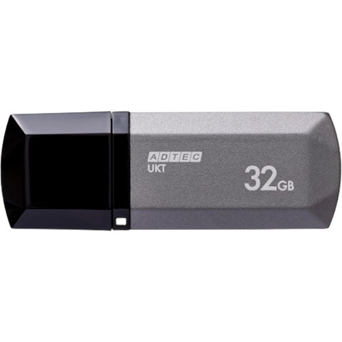 アドテック　ＵＳＢ２．０　キャップ式フラッシュメモリ　３２ＧＢ　ミッドナイトシルバー　ＡＤ－ＵＫＴＭＳ３２Ｇ－Ｕ２Ｒ　１個1