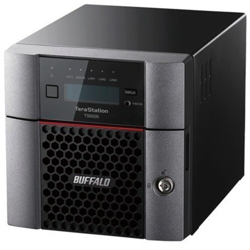 バッファロー　ＴｅｒａＳｔａｔｉｏｎ　スナップショット機能搭載　法人向けＮＡＳ　デスクトップモデル　２ドライブ　８ＴＢ　ＴＳ６２００ＤＮ０８０２　１台1