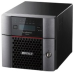 バッファロー　ＴｅｒａＳｔａｔｉｏｎ　スナップショット機能搭載　法人向けＮＡＳ　デスクトップモデル　２ドライブ　ＴＳ６２００ＤＮ