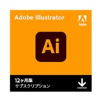 アドビ　Ａｄｏｂｅ　Ｉｌｌｕｓｔｒａｔｏｒ　ＣＣ　１２ヶ月版　ダウンロード版　１本