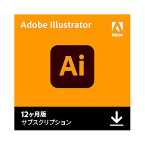 アドビ　Ａｄｏｂｅ　Ｉｌｌｕｓｔｒａｔｏｒ　ＣＣ　１２ヶ月版　ダウンロード版　１本1