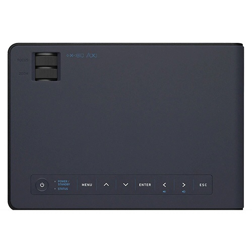 カシオ　ＦＯＲＥＳＩＧＨＴ　ＶＩＥＷ　小型軽量プロジェクター　ワイヤレス対応モデル　ＷＸＧＡ　２０００ルーメン　ナレッジネイビー　ＣＸ－Ｆ１－ＮＢ　１台3