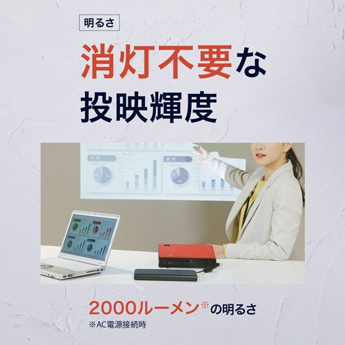 カシオ　ＦＯＲＥＳＩＧＨＴ　ＶＩＥＷ　小型軽量プロジェクター　ＷＸＧＡ　２０００ルーメン　ナレッジネイビー　ＣＸ－Ｅ１－ＮＢ　１台6