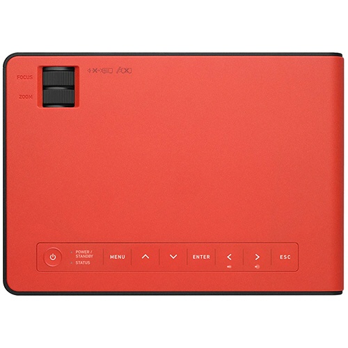 カシオ　ＦＯＲＥＳＩＧＨＴ　ＶＩＥＷ　小型軽量プロジェクター　ＷＸＧＡ　２０００ルーメン　エクスプレッションレッド　ＣＸ－Ｅ１－ＲＤ　１台3