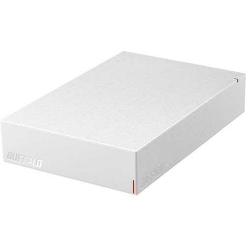 バッファロー　ドライブステーション　ＵＳＢ３．２（Ｇｅｎ１）対応外付けＨＤＤ　２ＴＢ　ホワイト　ＨＤ－ＬＥ２Ｕ３－ＷＢ　１台1
