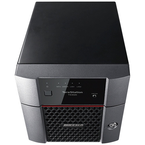 バッファロー　ＴｅｒａＳｔａｔｉｏｎ　ＮＡＳ専用ＨＤＤ搭載　法人向けＮＡＳ　デスクトップモデル　２ドライブ　６ＴＢ　ＴＳ３２２０ＤＮ０６０２　１台2