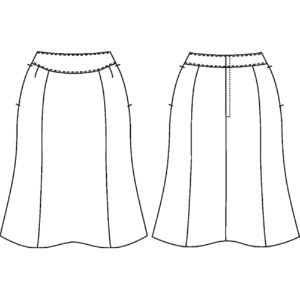 神馬本店　美形マーメイドスカート　サマーツイル　ブラック　ＳＳサイズ　ＳＳ６０７Ｓ－７－ＳＳ　１着2
