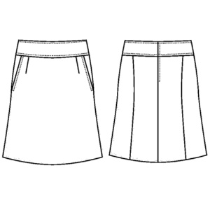 セロリー　魅せスカート（すっきりキレイ）　アーバンナチュラル　ブラック　７号　Ｓ－１５９１０－７　１着2