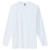 アイトス　長袖Ｔシャツ（ポケット付）（男女兼用）　３２／２天竺（テンジク）　コーマ糸　ホワイト　Ｓサイズ　ＡＺ－１０５３０－００１－Ｓ　１着