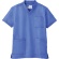 自重堂　ＷＨＩＳｅＬ　男女兼用スクラブ　ツイル　サックス　４Ｌサイズ　ＷＨ１１４８５－０２１－４Ｌ　１着1