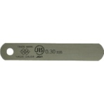 永井ゲージ製作所　ＤＩＡ　ＪＩＳ規格すきまゲージリーフ０．３０×７５Ａ型　７５Ａ０．３０　（０．３０Ｘ１２．７Ｘ７５ＭＭ）　１個