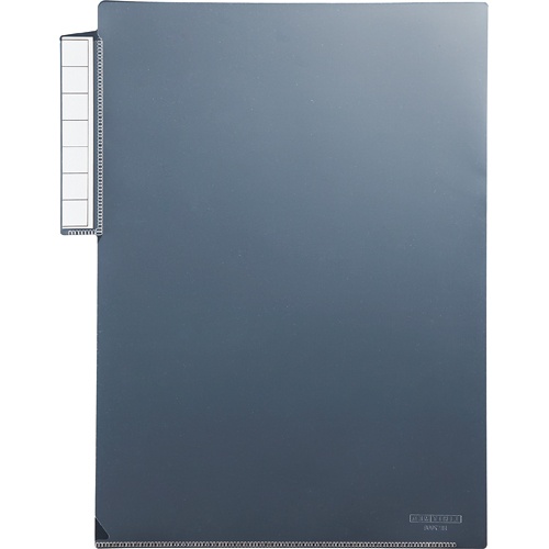 リヒトラブ　カルテフォルダー（縦型）　シングルポケット　Ａ４　見出し紙付　ＨＫ７６０８－ミ　１箱（２００枚）2