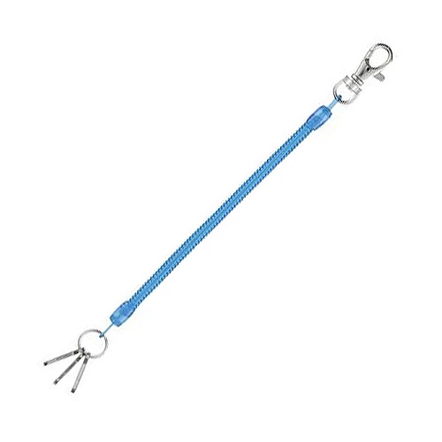 レイメイ藤井　コイルキーチェーン　１４－５０ｃｍ　ブルー　ＧＬＫ２５３Ａ　１個1