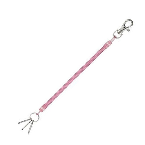 レイメイ藤井　コイルキーチェーン　１４－５０ｃｍ　ピンク　ＧＬＫ２５３Ｐ　１個1
