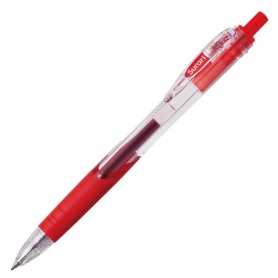 ゼブラ　油性ボールペン　スラリ　０．７ｍｍ　赤　ＢＮ１１－Ｒ　１本