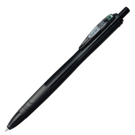 ゼブラ　油性ボールペン　スラリ　０.５ｍｍ　黒　（軸色：ダークブラック）　ＢＮＳ１１－ＤＢＫ　１本