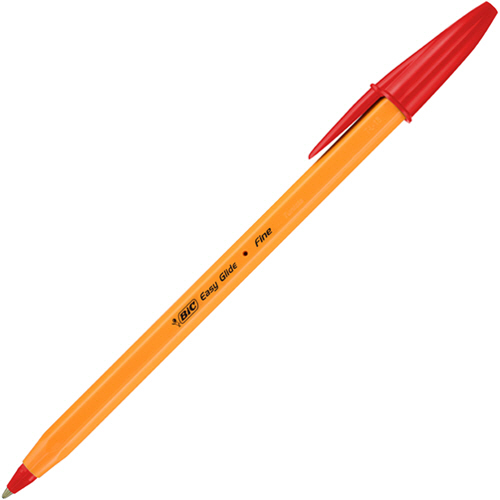 【クリックで詳細表示】BIC 油性ボールペン オレンジEG 0.7mm 赤 業務用パック E-ORGF20EGRED 1箱(20本) E-ORGF20EGRED