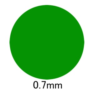セーラー万年筆　油性ボールペン替芯　０.７ｍｍ　緑　１８－８５５５－２６０　１パック（５本）2