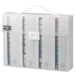 キングジム　テプラ　ＰＲＯ　テープカートリッジケース　約Ｗ３１７×Ｄ７０×Ｈ２４５ｍｍ　ＳＲ４ＴＨ　１個