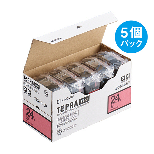 たのめーる】キングジム テプラ PRO テープカートリッジ たのめーる】キングジム テプラ PRO テープカートリッジ