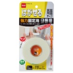 ニトムズ　はがせる両面テープ　強力固定用（厚手）　１５ｍｍ×２ｍ　Ｔ３９５０　１巻
