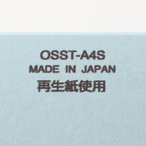 ＴＡＮＯＳＥＥ　フラットファイル（スタンダードカラー）　Ａ４タテ　１５０枚収容　背幅１８ｍｍ　コバルトブルー　１パック（１０冊）3