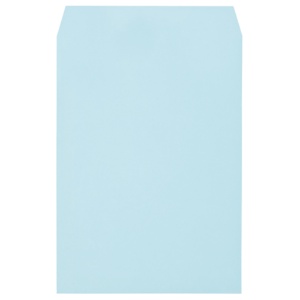 キングコーポレーション　ソフトカラー封筒　角２　１００ｇ／ｍ2　ブルー　Ｋ２Ｓ１００Ｂ　１パック（１００枚）1