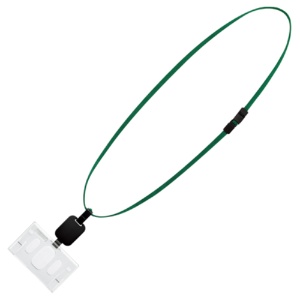コクヨ　吊り下げ名札セット（リール式・ハードケース）（アイドプラス）　ＩＤ・ＩＣカード用　緑　ナフ－Ｒ２８０Ｇ　１個1