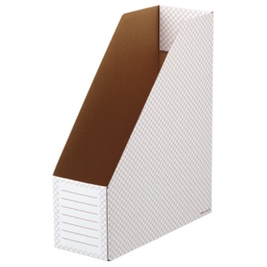 ＴＡＮＯＳＥＥ　ボックスファイル（ホワイト）　Ａ４タテ　背幅１００ｍｍ　レッド　１パック（１０冊）1