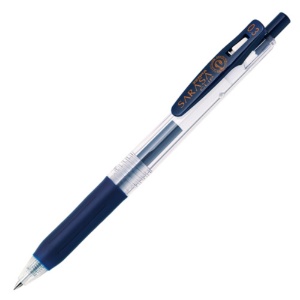 ゼブラ　ジェルボールペン　サラサクリップ　０．３ｍｍ　ブルーブラック　ＪＪＨ１５－ＦＢ　１本1
